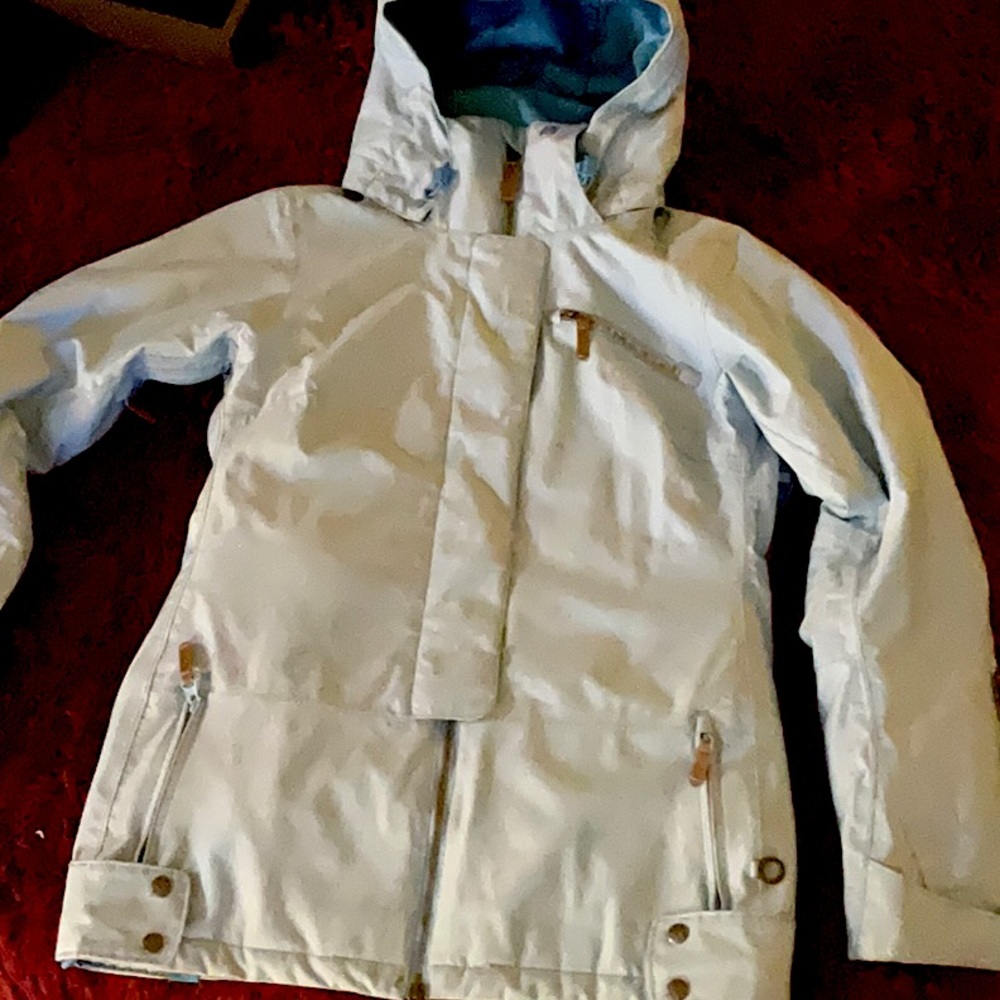 Roxy snowboarding Jacket, women’s, Medium, baby blue.